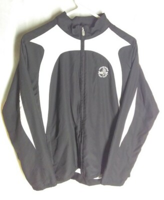 Antigua Indian River Golf Club Black & White Jacket Women's Size Large 