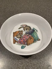 Vintage Peter Rabbit Child Bowl 3242 Silite Inc Chicago Easter