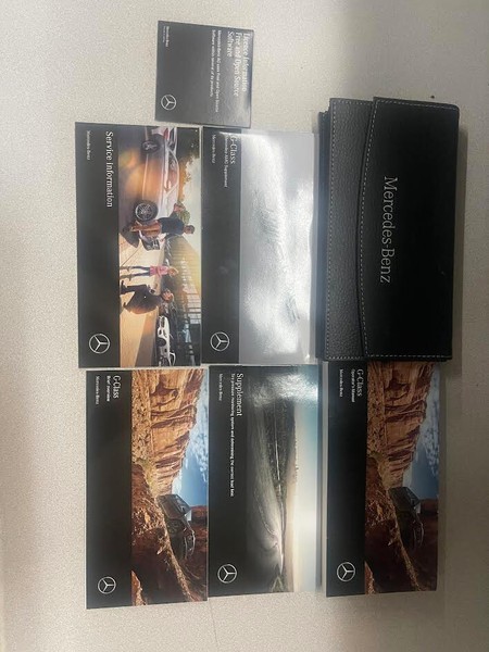 2021 Mercedes-Benz G-Klasse G Wagon G53 G550 Bedienungsanleitung Set OEM-image