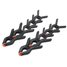 10pcs  Nylon Toggle A Clamp Spring Clamps Clip Tips DIY Tool Set S9M2