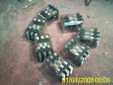 POTTER BLUMFIELD KUP 14A15 LOT 6 220 AC RELAYS THREE POLE DOUBLE THROUGH 10 AMPS