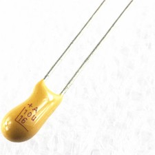 10PCS Tantalum Capacitor 2.54 DIP 16V 10UF 106 NEW