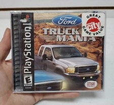 Ford Truck Mania (Sony PlayStation 1, 2002, PS1) Factory Sealed w/ Hanging Tab