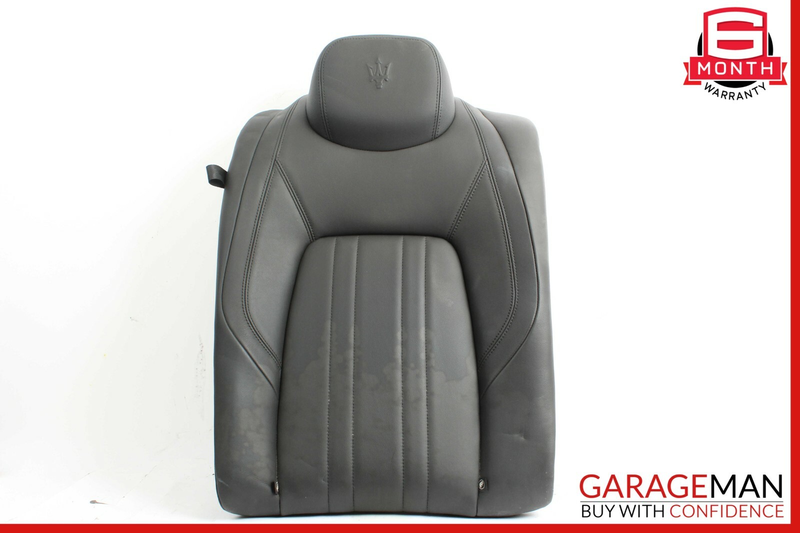 14-17 Maserati Ghibli Rear Right Passenger Side Top Upper Seat Cushion Black OEM