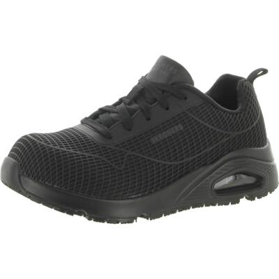 Skechers Womens Uno Sr Jhansi Black Work and Safety Shoes 8 Medium (B,M) 8000