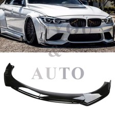 Universal For Bmw Front Bumper Lip Spoiler Lower Splitter Gloss Black Body Kit Universal For Bmw Front Bumper Lip Spoiler Lower Splitter Gloss Black Body Kit
