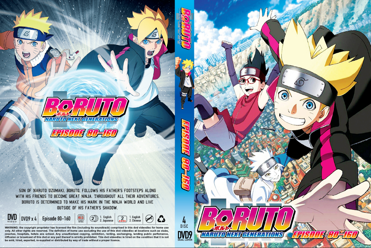 Dvd Boruto Dublado Completo