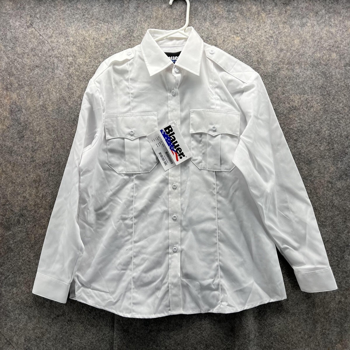 Blauer Shirt Women 40 White Tactical Button Down Police