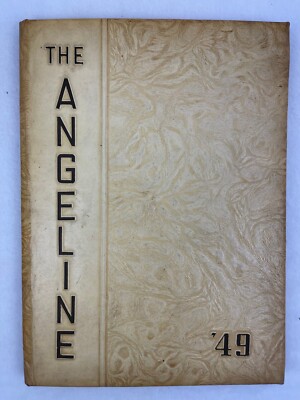 Vtg 1949 ''Angeline'' Yearbook of Sacred Heart Academy in Louisville Kentucky KY