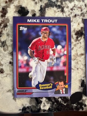2024 TOPPS X CHRIS BERMAN BOOMER'S CARD #s 1-100 ROOKIE & STARS PICK YOUR CARD