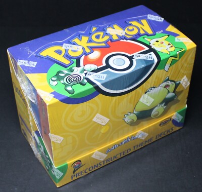 Pokemon New Sealed - Base Set 2 - Theme Decks Display UNOPENED!