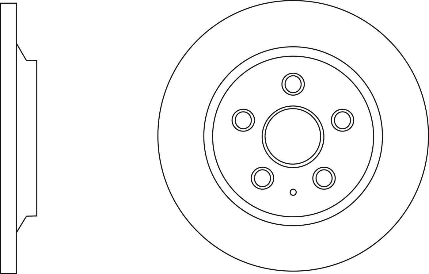 Genuine APEC Rear Brake Discs & Pads Set Solid for Mazda CX5 eBay
