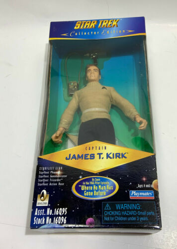 NUOVO NOS Playmates STAR TREK Edizione da Collezione CAPTAIN JAMES T. KIRK Stock n. 1 - Foto 2 di 8