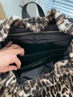 Calvin Klein 205w39nyc Raf Simons Leopard/Cheetah Faux 