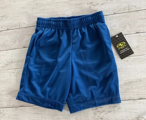 Athletic Works Jungen Mesh Basketball Shorts Größe 8 mittelblau