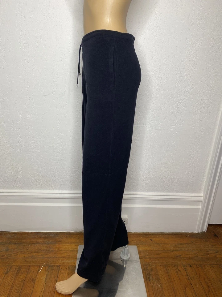 Pantalones deportivos Escada con cordón pierna recta negros para mujer talla M nuevos Foto 3 de 4