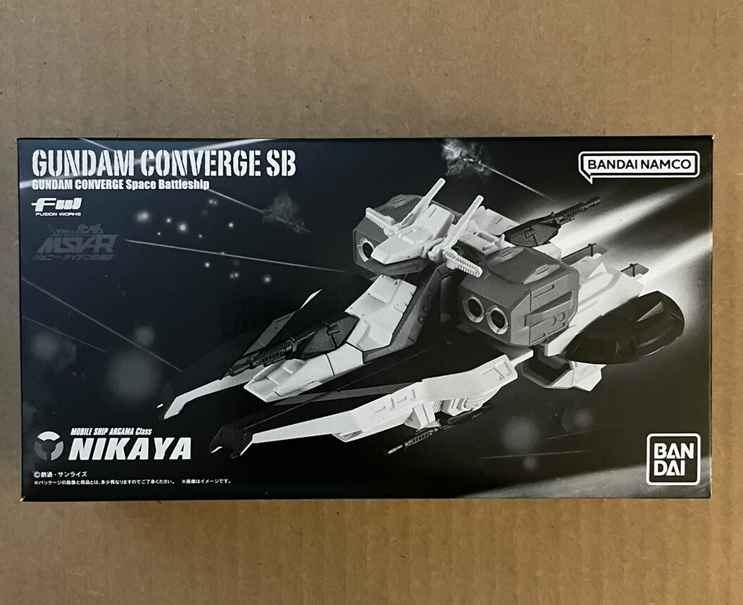 FW Gundam Converge SB Nikaya Argama Class Crusier Space Battleship