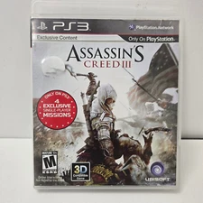 Assassin's Creed PS3 PlayStation 3 Complete w/ Manual