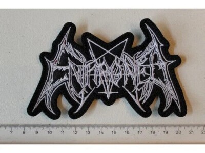 Enthroned Patch Shape Gestickt Black Metal Marduk  6