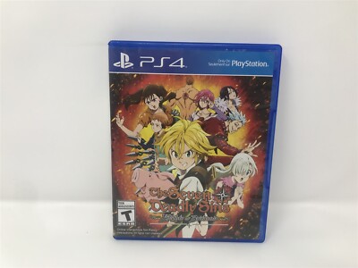 Seven Deadly Sins: Knights of Britannia - Sony Playstation 4 PS4 - Complete CIB
