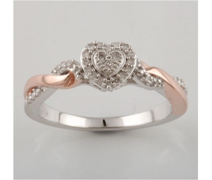 Hold my hand store heart ring