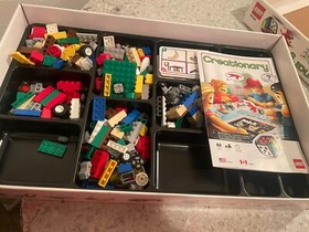 LEGO Games: Creationary (3844)AS Is It Has All 96 Cards,dice Buy As Is