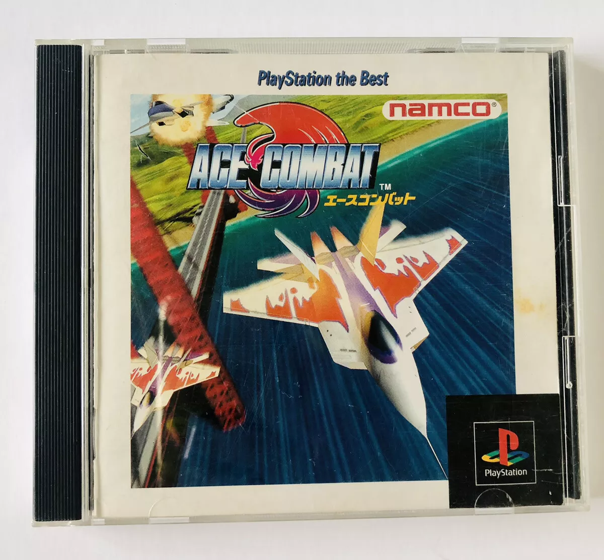 Namco ACE COMBAT Ps1 Sony Play Station Game PS 1 JAPAN Japanese shooting game