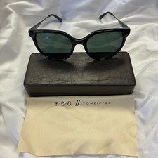 Von Zipper VZ Sunglasses Hyde Black Gloss / Vintage Grey DISPLAY MODEL 