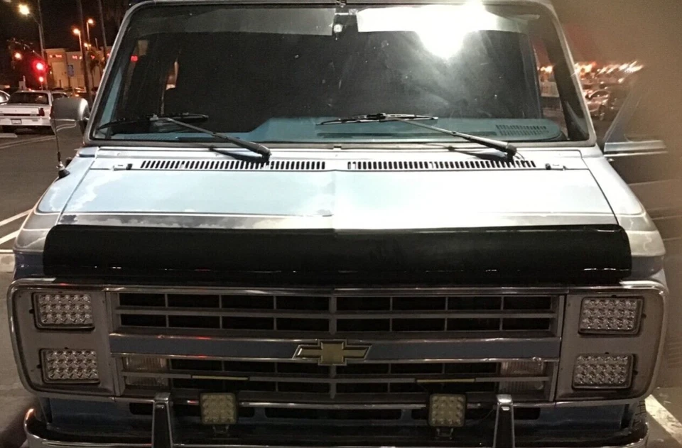 Protector de capó AVS BugFlector deflector protector contra insectos para camioneta Chevy G10 1971-1995 Foto 3 de 3