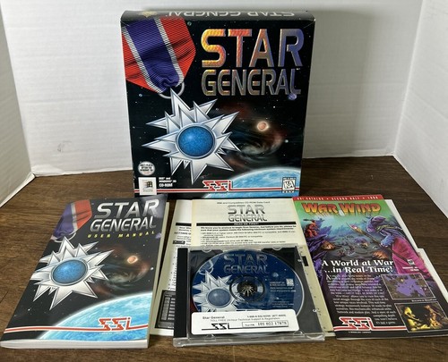 JEU STAR GENERAL EN BOITE - SSI - CD ROM - Complet avec notice