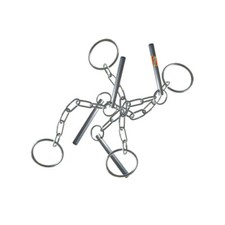 Acro Prop Pin 16mm (5/8") 4 with Chain & Ring Single Building Construction Pin