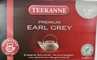 (96,25€/1Kg) Premium Earl Grey Schwarzer Tee 20 Beutel Von Teekanne