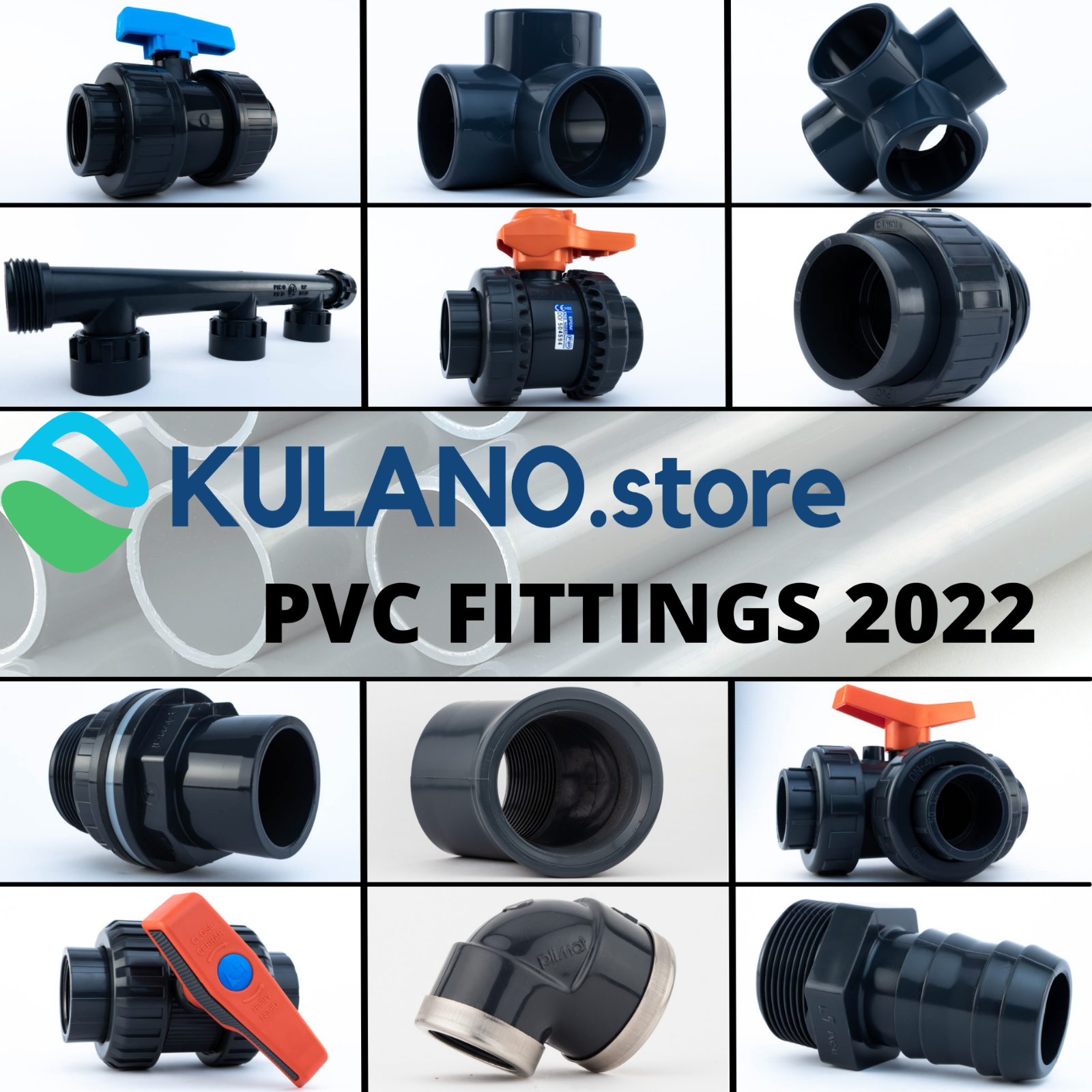 PVC Fittings Pool Verrohrung 2022