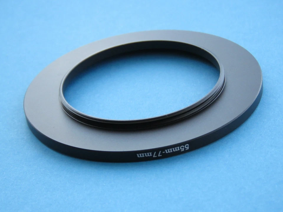 55mm to 77mm Step Up Step-Up Ring Camera Lens Filter Adapter Ring 55mm-77mm - Image 2 of 2