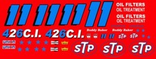  11 Buddy Baker STP Petty Dodge 1971 1/32nd Scale Decals