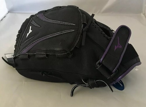 Mizuno 12,5" Prospect Finch Mitt, Jugend, Linkshandwurf, schwarz und lila - Bild 2 von 7