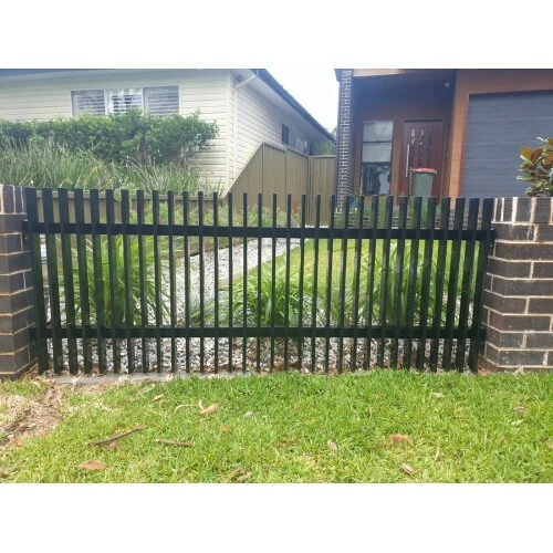 Batten Modern Custom Fence Black White Grey aluminium Blade Fencing Finn Style - Picture 1 of 16