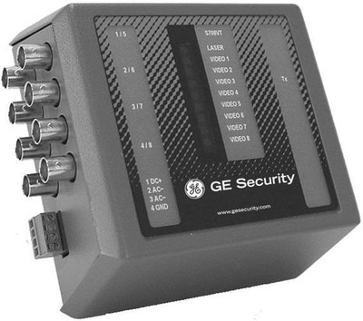GE S708VR-EST 8-Channel Fiber Optic Video Receiver (Single-mode)