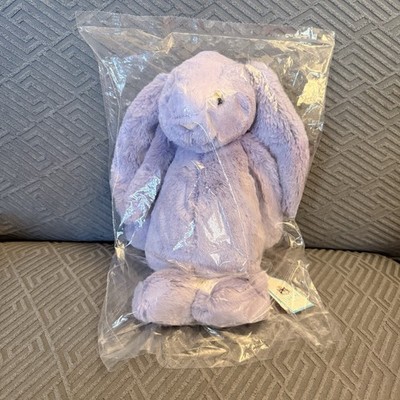 NWT Jellycat Bashful Viola Bunny Medium Size Authentic Item