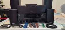 Onkyo TX-NR676 7.2 Channel Dolby Atmos with speakers /subwoofer
