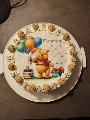 Winnie Puuh Essbar Winnie the Pooh Tortenaufleger Torte Freunde Zuckermasse