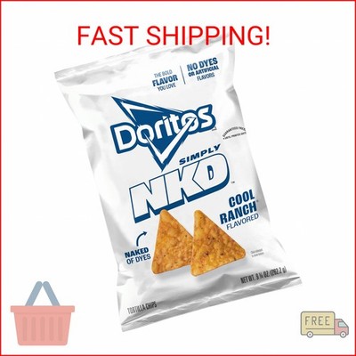 Doritos Simply NKD Tortilla Chips Cool Ranch Flavored, 9 1/4 Oz