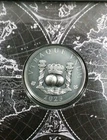 2023 2 oz .999 Silver Mexican Columnario Antiqued Ultra High Relief Medal 23Co