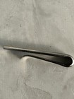 Dior Men's Signed Engraved Stainless Steel Silver Rectangular Tie Bar Clip — photo 4