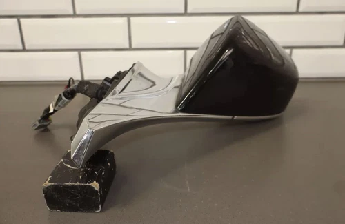 2012-2020 Tesla Model S Driver Left Power Door Mirror (Black PBSB)