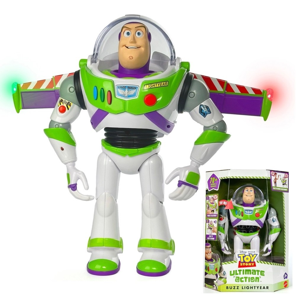 Disney Pixar Toy Story Ultimate Action Buzz Lightyear Interactive