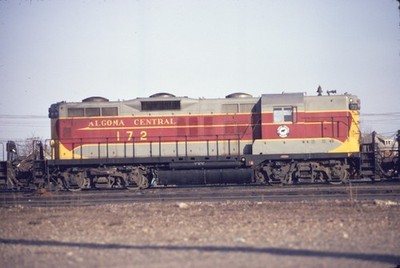 AC 172 GP-9 SAULT STE MARIE ON (ALGOMA CENTRAL) ORIGINAL DIA 04-25-72 T11-6