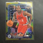 Kawhi Leonard 2025-26 Topps Chrome #44 Yellow Refractor #d/275 Clippers