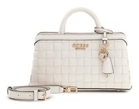 Guess Sandy Girlfriend Satchel S Handtasche Tasche Cream White Creme Neu