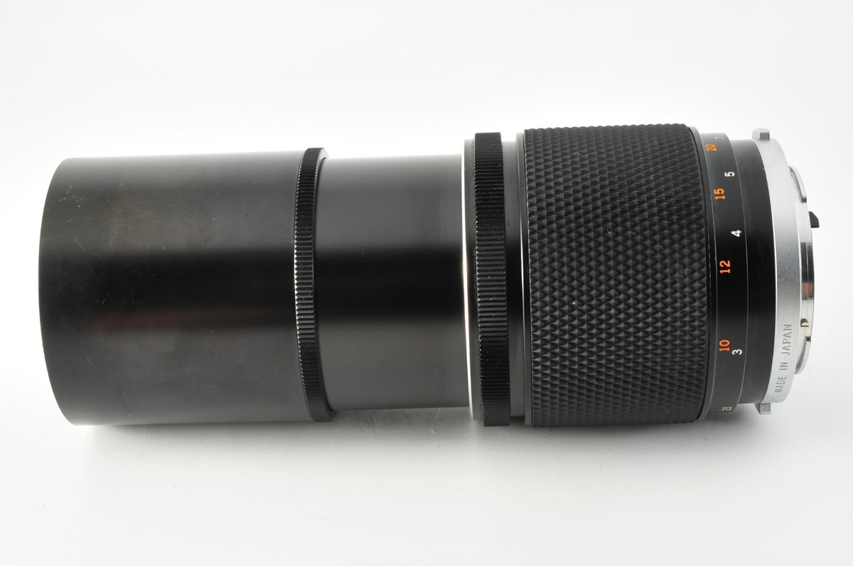 Exc+5] Olympus OM-System ZUIKO MC Auto-T 200mm f/4 MF Telephoto